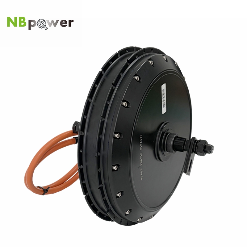 Qs273 Hub Motor 8000W 72V - NBpower 170/190 มม. ดรอปเอาท์ QS273 40H