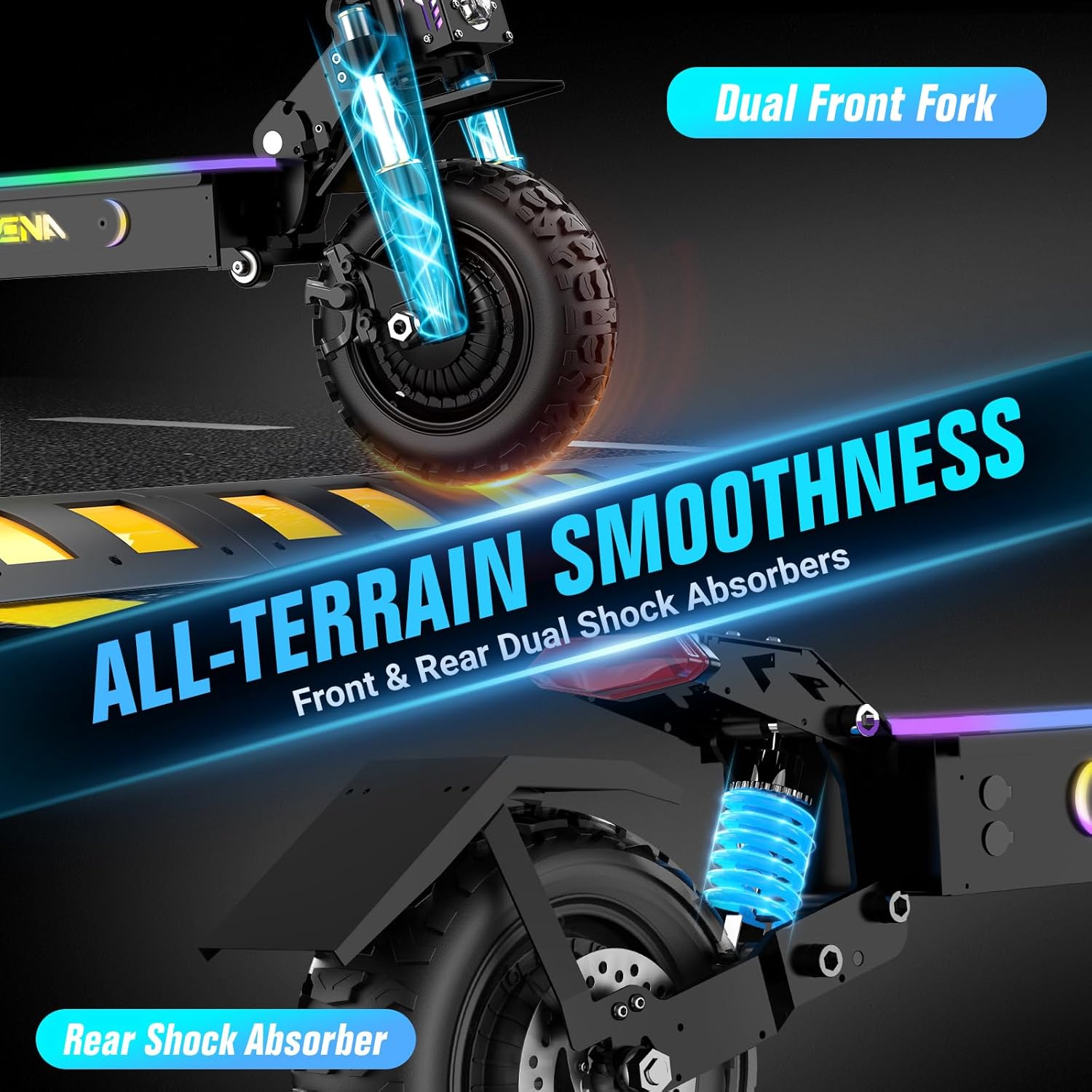 ONECNA GT7 สกู๊ตเตอร์ไฟฟ้าสำหร - 60V 5600W Dual Motor Electric Scooter บทวิจารณ์และราคา
