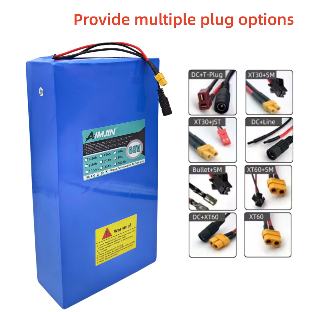 แบตเตอรี่ลิเธียม 18650 กำลังสู - 60V 30Ah Electric Scooter Battery บทวิจารณ์และราคา