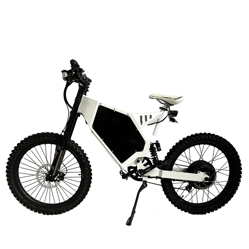 จักรยานไฟฟ้าฟูลซัสเพนชั่น 48v  - 8000W Stealth Bomber Ebike บทวิจารณ์และราคา