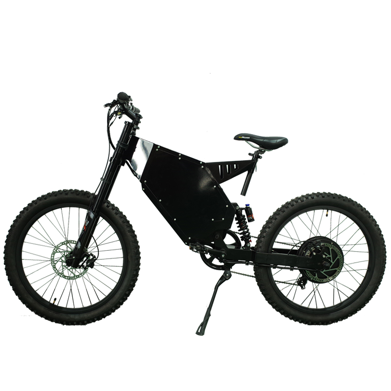 จักรยานไฟฟ้าฟูลซัสเพนชั่น 48v  - 8000W Stealth Bomber Ebike บทวิจารณ์และราคา