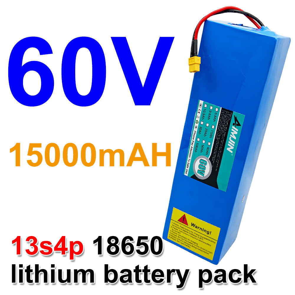 แบตเตอรี่ 60V 15000mAH 18650 ล - 60V 30Ah Electric Scooter Battery บทวิจารณ์และราคา